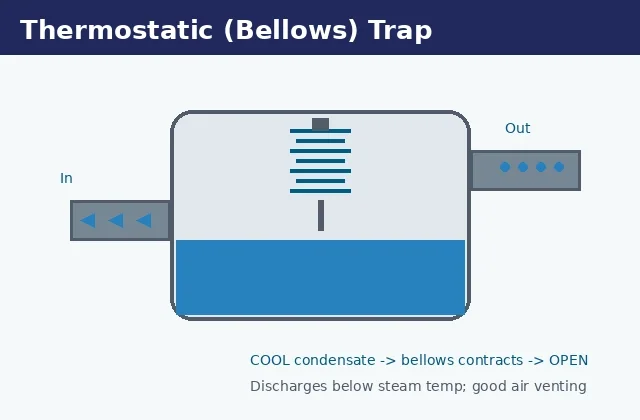 Thermostatic Steam Traps with German quality standards for African process plants