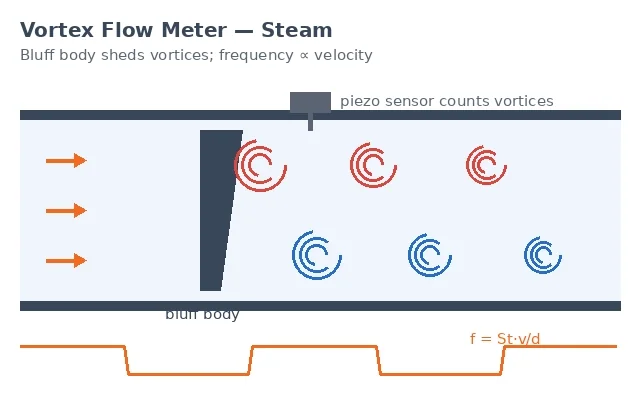 Vortex Flow Meter for industrial sites in Kenya